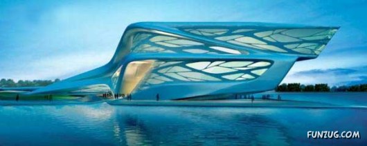Abu Dhabi Capital Gate Building
