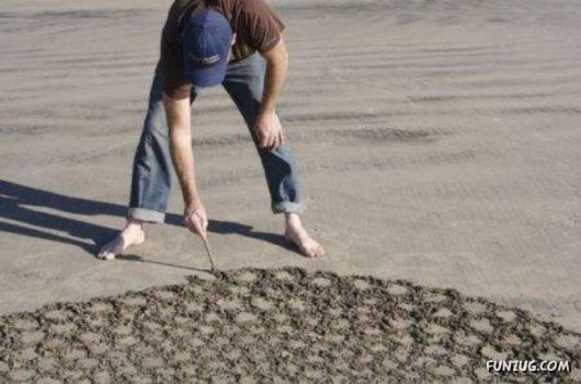 Awesome Art On The Beach