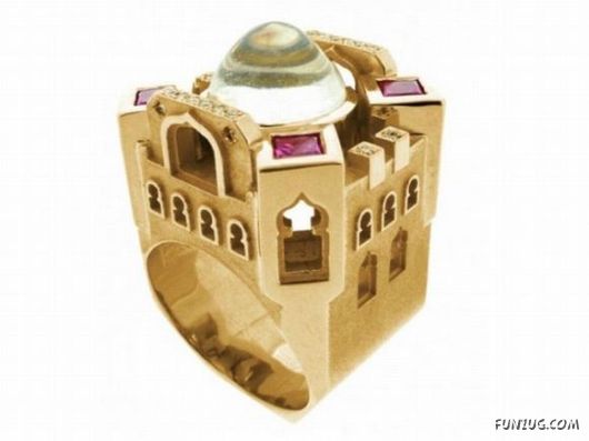 Creative Houses On Finger Rings