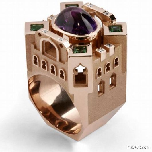 Creative Houses On Finger Rings