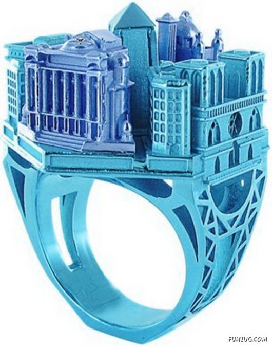 Creative Houses On Finger Rings