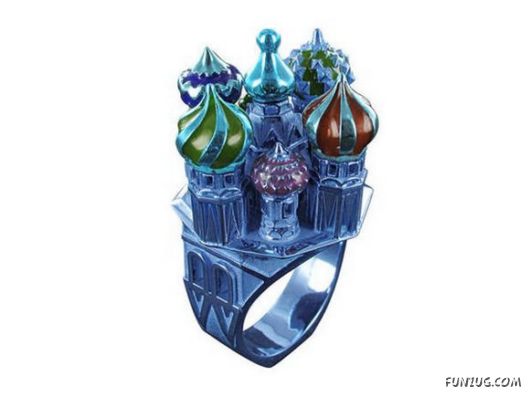 Creative Houses On Finger Rings