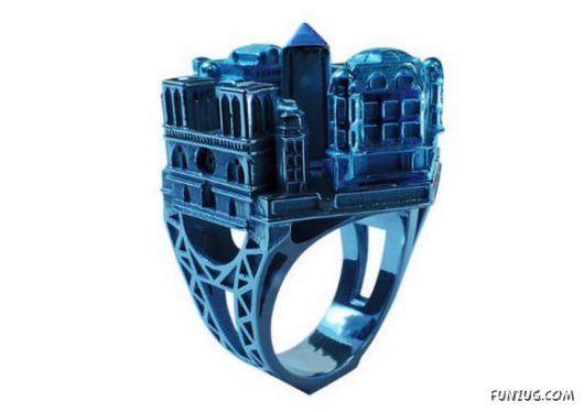 Creative Houses On Finger Rings