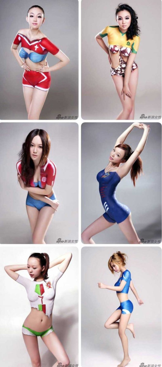 Awesome Painted Chinese Galz