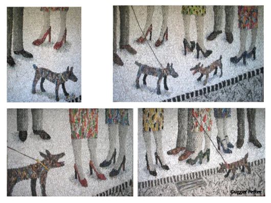 Amazing Artwork From Recycled Papers