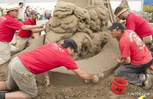 Mind Blowing Sand Sculpture Contest