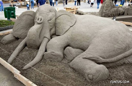 Mind Blowing Sand Sculpture Contest