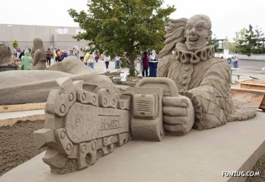 Mind Blowing Sand Sculpture Contest