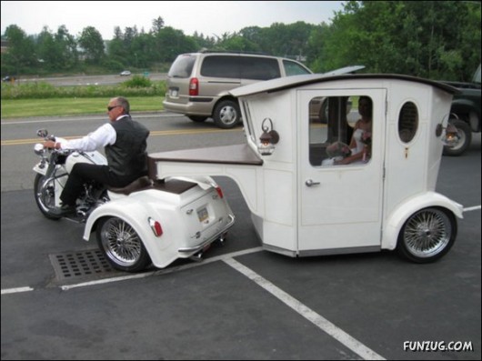 Awesome Bridal Carriage by Harley