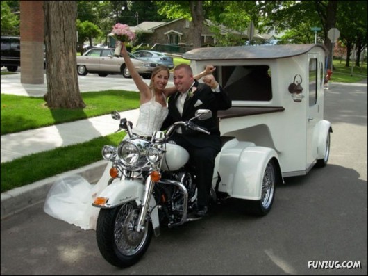 Awesome Bridal Carriage by Harley