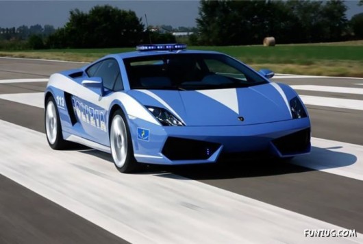 Lamborghini Police Car? Not A Good Idea !