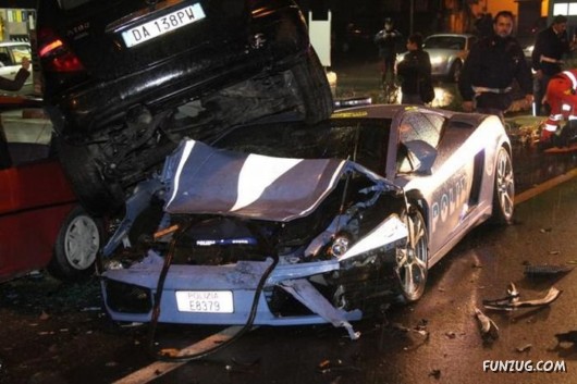 Lamborghini Police Car? Not A Good Idea !