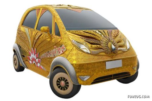 Tata Nano Launches 22 Karat Gold Plated Model