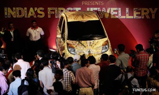 Tata Nano Launches 22 Karat Gold Plated Model