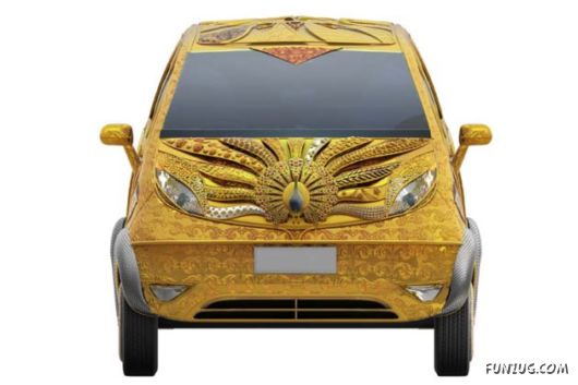 Tata Nano Launches 22 Karat Gold Plated Model