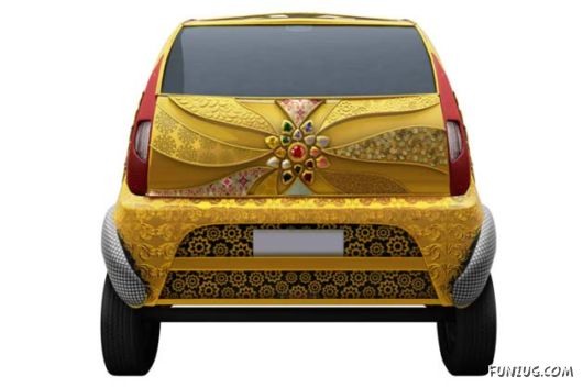 Tata Nano Launches 22 Karat Gold Plated Model