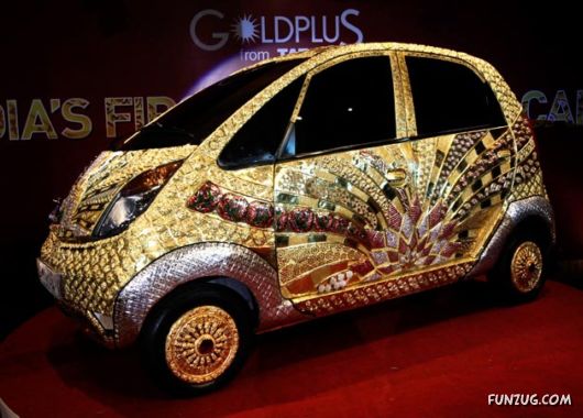 Tata Nano Launches 22 Karat Gold Plated Model