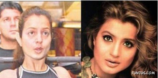 Bollywood Queens Without Makeup