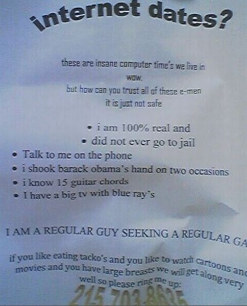 Internet Dating Can Be Really Weird