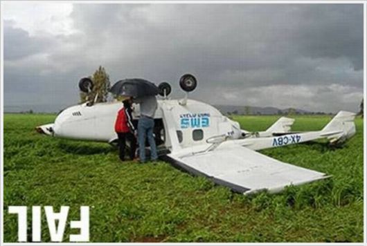 Crazy Landing Fail Pictures