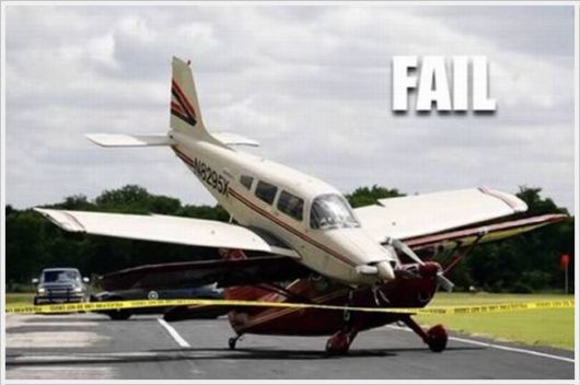 Crazy Landing Fail Pictures