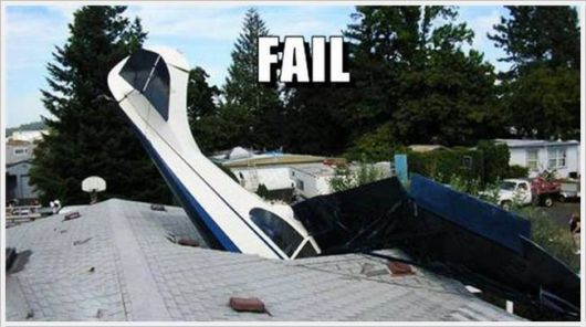 Crazy Landing Fail Pictures