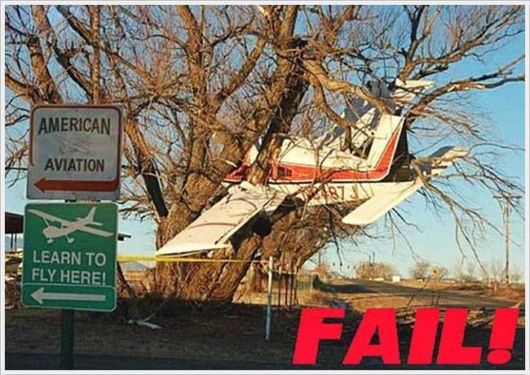 Crazy Landing Fail Pictures