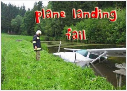 Crazy Landing Fail Pictures