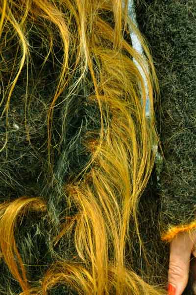 Unique Dress From Human Hair