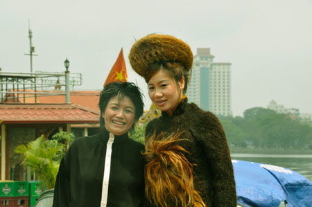 Unique Dress From Human Hair
