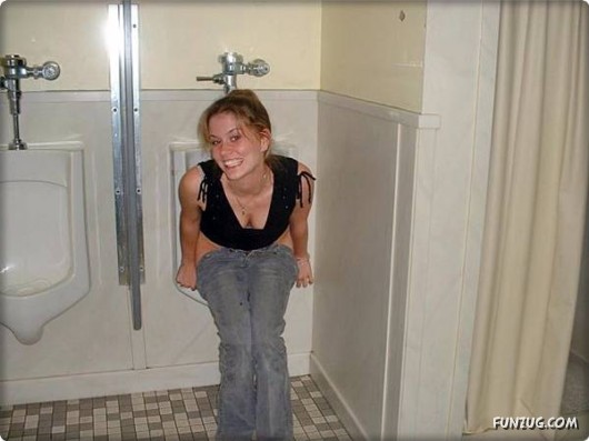 Fun in Mens Toilets