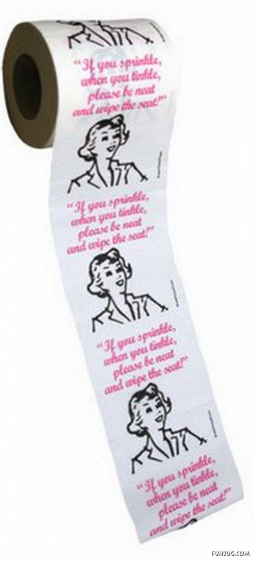 Strange and Funny Toilet Papers
