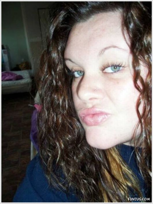 Funny Galz Making Duck Face