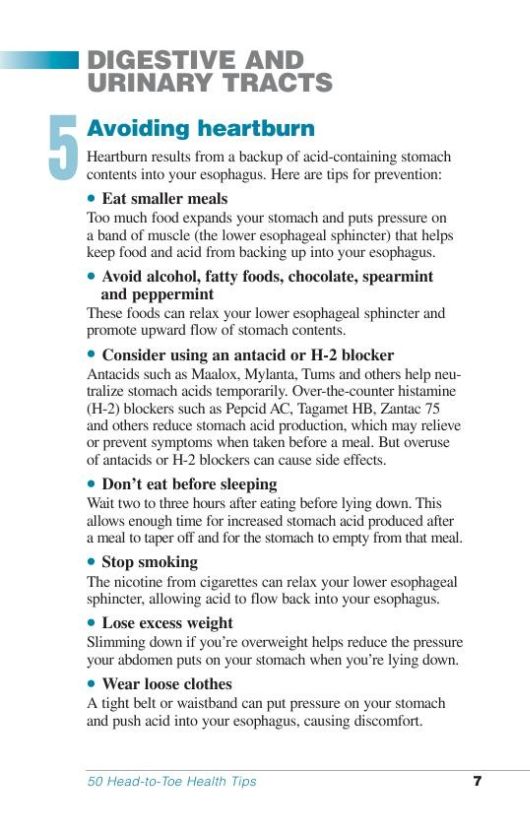 50 Head To Toe Health Tips