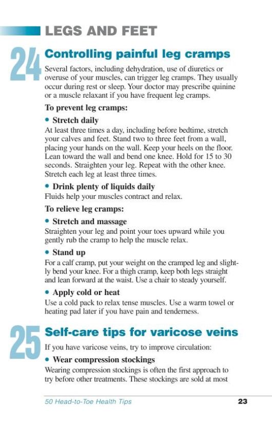 50 Head To Toe Health Tips