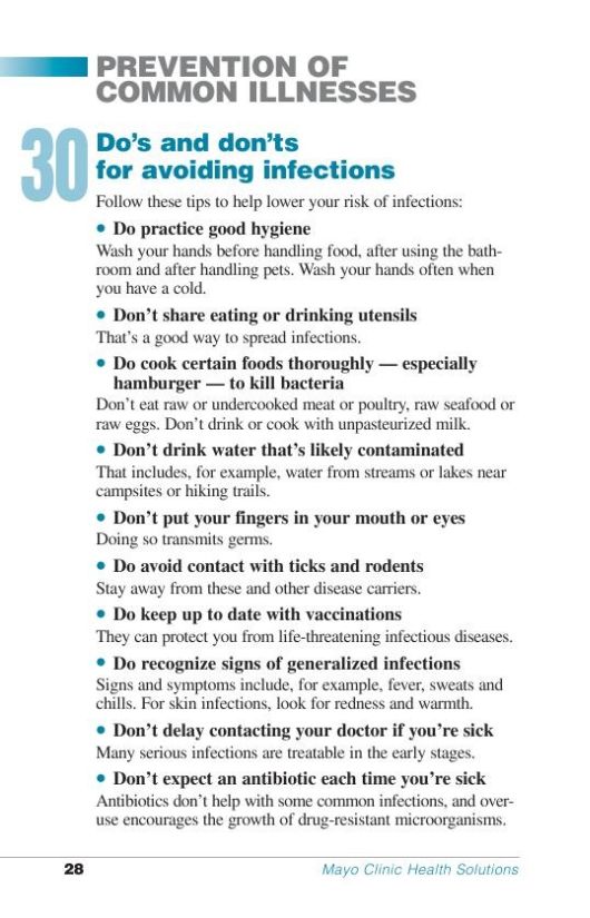 50 Head To Toe Health Tips