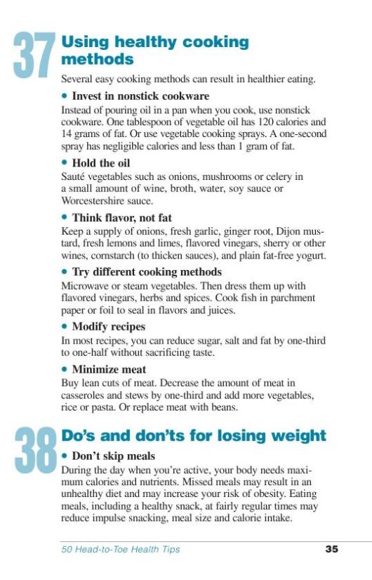 50 Head To Toe Health Tips