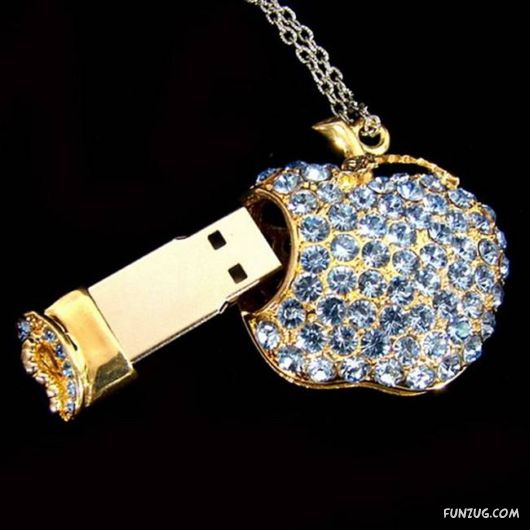 Ever Seen Diamond Flash Drives?