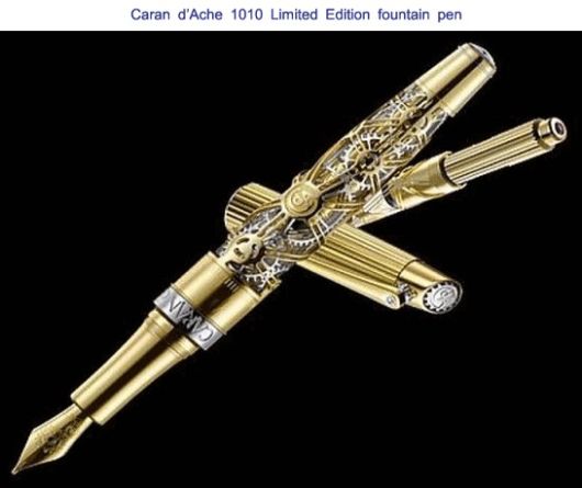 Most Expensive and Unique Pens