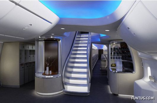 A First Look Inside The New Boeing 747 8 Funzug Com