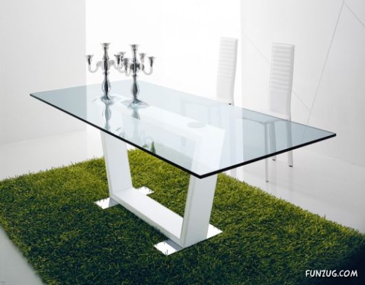 Glass Top Dining Tables For Cool Living