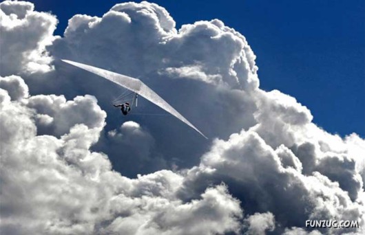 Floating Over the Clouds