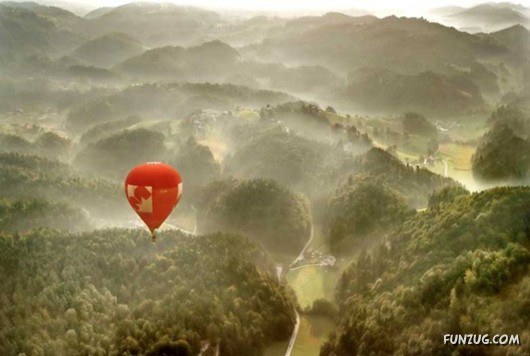 Floating Over the Clouds