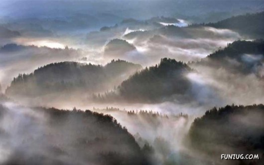 Floating Over the Clouds