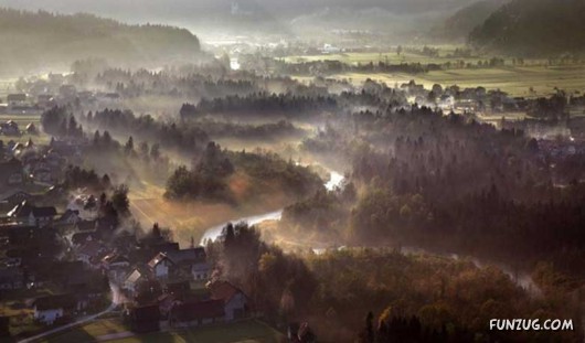 Floating Over the Clouds