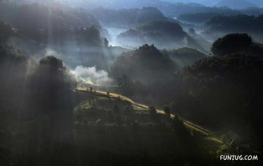 Floating Over the Clouds