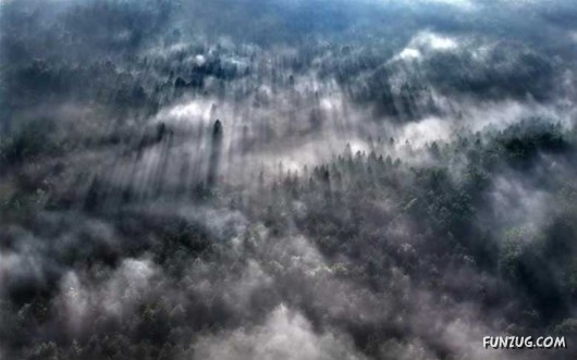 Floating Over the Clouds