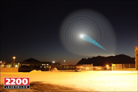 Mysterious Spiral In The Sky, Norway