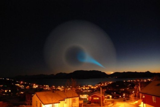 Mysterious Spiral In The Sky, Norway