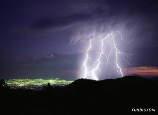 Stuck By Thunder Lightening
